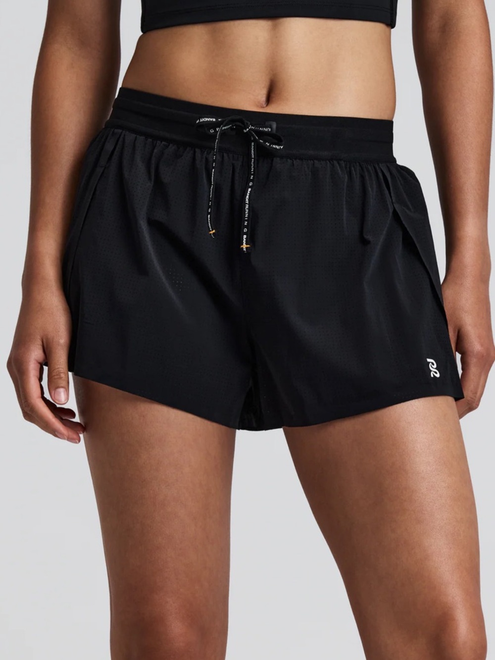 BANDIT - WOMEN'S VENTO™ 3" SPLIT SHORT - BLACK - Small